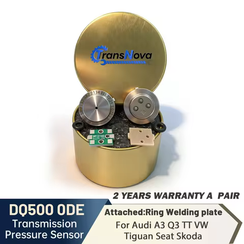 TransNova 0DE DQ500 DQ380 DQ381 0GC Transmission Clutch TCU Pressure Sensor For Audi A3 Q3 VW TT Tra