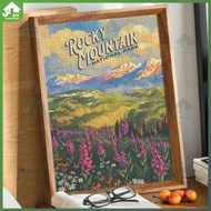 KTT[Anti Moisture Backboard]A2 A3 A4 Wooden Photo Frame Large Size Picture Frame [Without Gasket]