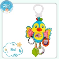 [iRojak] Baby Stuffed Toy Rattle Stroller Hanging Toys For Baby Car Seat With Teether 宝宝玩偶 Mainan Ne