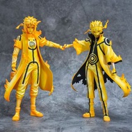 一番賞 鳴人 & 波門水門 九喇嘛 塗裝完成品 (PM查詢) Naruto IchibanKuji Naruto & NamikazeMinato Kurama ChakraMode Repaint 
