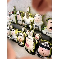Grass Cow Emoticon Pack Pendant Pillow Doll Pillow Pendant Keychain Funny Pillow Gift Emoticon Bag H