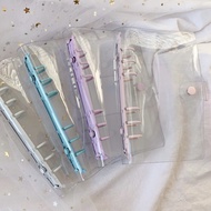 [Read First] PVC File Clear Cover 6 Rings Card Holder A5/A6 Size