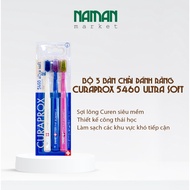 Set of 3 Curaprox 5460 Super Soft Toothbrushes - Nam An Market