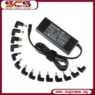 Multi Charger CE FCC Rohs 3C 90W 15-20V Universal Laptop Charger Power Adapter with 14 Tips Universa