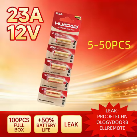 23A 12V Batterie for Doorbell Remote Control Toys Dry Alkaline Battery L1028 21/23 A23 E23A K23A V23