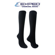 Exped Ladies Casual Cotton Charcoal Knee High Socks T41121
