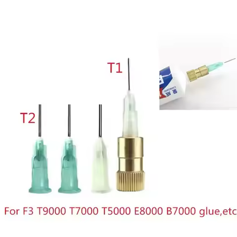 Glue Needle Tip Adapter For F3 T9000 T7000 T5000 E8000 B7000 Expansion Head With Needle Flux Convert