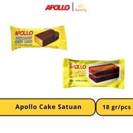 Apollo Layer Cake SINGLE (pcs) Chocolate Layer Cake Original/ Cocoa/ weighing 18 gr
