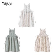 [Yajuyi] Apron Dress Chef Apron Multiuse with Two Pockets Woodworking Apron Painting