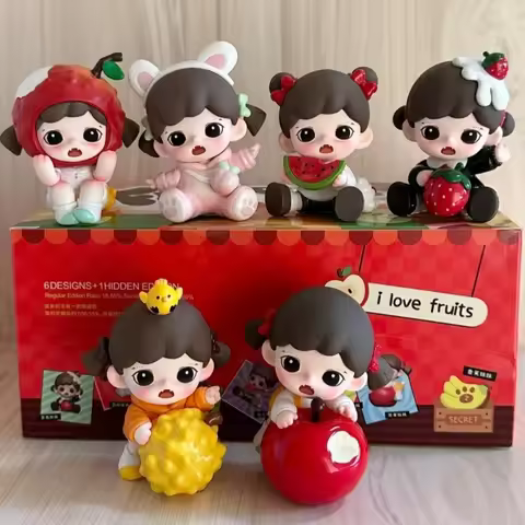 New Official Original Zoraa I Love To Eat Fruit Mini Series, Blind Box For women Gifts Trendy Toys C