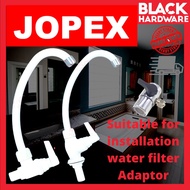 BLACK HARDWARE Jopex Kitchen Faucet Home Living Water Sink Faucet Tap Tape Wall Kepala Pili Paip Ari