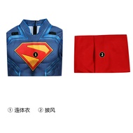 ชุดคอสเพลย์ฮีโร่ DC Superman Inheritanceday Rain Star ชุดคอสเพลย์คลาสต์เกต ชุดยูนิฟอร์มสวมใส่แบบสวมห