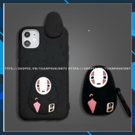 Iph.0ne Case Iph.0ne SIlicone Faceless Holding Umbrella iPh.0ne 6P/7/8/7plus/8plus/x/xs/xs max/11/11