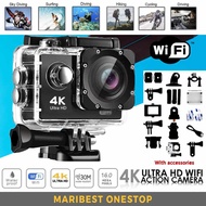 4K Ultra HD WiFi Action Camera 30M Underwater Video Recorder Waterproof Go Pro Camcorder 16MP 1080P Sport DV Sport Camera