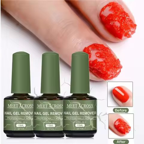 1/3pcs Magic Fast Nail Gel Polish Remover Set Burst Nail Gel Quickly Removes Soak-Off Nail Remover V