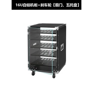 10U16U Reinforced Cabinet Flight Case Square Professional12u Amplifier Cabinet8U Stereo KTV Home Sta