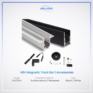 ARILIGHT Magnetic Track Light System 1M / 1.5M Magnetic Track / Mounted Track/ Recessed Track / Conn