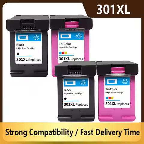 Compatible 301XL Ink Cartridge For HP 301 Officejet 4630 4631 4632 4634 4635 4636 4639 Envy 4500 450
