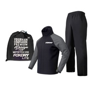 100% ORIGINAL FOXDRY LITE V3 RAIN COAT RAINCOAT RAIN SUIT BAJU HUJAN WATERPROOF SAIZ M~5XL