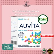 NWORLD Products HEALTHTechniC Auvita Beta Glucan with Vitamin C and Minerals 10 capsules