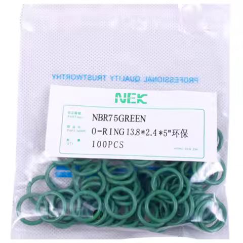 ( 13.8*2.4mm ) #10 R134a NBR Rubber O-Ring Seal Kit,High Temperature Resistance for Car Air Conditio