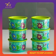 Tupperware 600ml Batik One Touch Used Kuih Raya Balang 2024 Keropok Air Tight Canister Container Limited Edition New