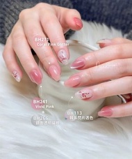 BH113 韓系閃片透色 (帶幻彩大粒閃片） | 透明百搭 Soft Gel Polish 10ml 凝膠甲油 (Gel甲油)