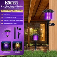 BSBOSS Solar Insect Repellent Lamp Outdoor Solar Mosquito Killer Lamp Light Trap Pest Control Lamp D