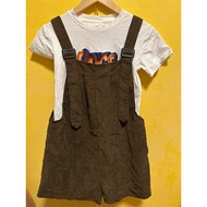 VIP2 Bib Shorts + T-Shirt Chest 32-40 Waist 38 Length 29