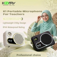 Koorfly K1 Wireless Lavalier Microphone Voice Amplifier ,High-Volume 12H Long Battery For Teacher Gu