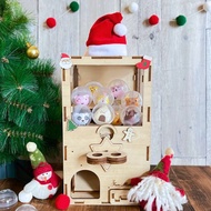 【DIY手作禮物】Cute木製投幣扭蛋機-送15顆扭蛋 聖誕禮物 客製化