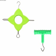 APPORTUNIAPY Carp Fishing Knot Puller Tool Set, Stainless Steel Lightweight Bait Puller Rig, Portabl