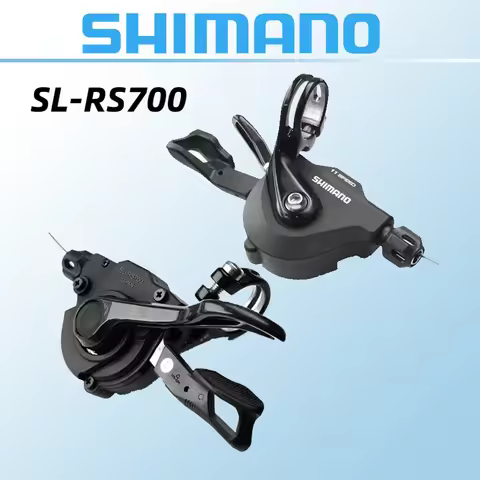 SHIMANO-Transmission Lever for Road Bike, Flat Handle, Road Vehicle, Left, 2S, Right, A Pair, 2x11s,