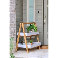 2-tier flower box rack, dimensions 60x60