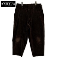 Soft Hyphen MGMFP221119 22AW 棕色燈芯絨闊腿褲 04 [二手]