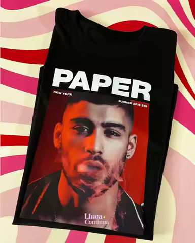 British Pop Singer Zayn Malik Stardust Premium Shirt Continued T-shirt European Star Print T-shirt W
