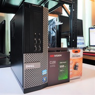 คอมพิวเตอร์มือสอง DELL Optiplex - CPU Intel Core i5-3470 - 3.20GHz | SSD 128/256/512 GB | พร้อมเชื่อ