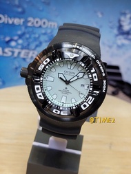 Citizen 星辰 煙灰缸 300米 BJ8055-04X 夜光面 潛水錶 Diver watch 光動能 太陽能  Eco Drive 錶徑48.2mm