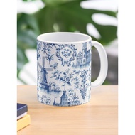 Windmill Whispers Dutch Vintage Charm Coffee Mug