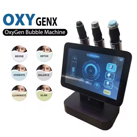 Hot Sale 3 in 1 Oxy-gen Jet Facial Machine Hydro Oxy-gen Facial Machine Exfoliate Co2 Bubble Oxy-gen