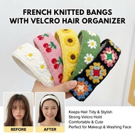 【Invisible Fringe Fix】French Knit Fringe Velcro Tape Bangs Tape/Hair Styling Accessories/Fringe Fixe