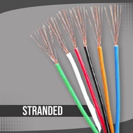 STRANDED WIRE 22 AWG RED/BLACK - SOLD PER METER DIY PROJECT Winner74