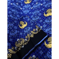 KAIN BATIK KORPRI DOUBLE BORDER C50s SEKAR BENGAWAN TERBARU termurah grosir| BATIK KORPRI 50s | BATI