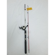 BANDIT STRIKE SOLID ROD SPINNING 562 + BANDIT AK200 SHRIMP REEL