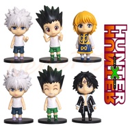 โมเดล Hunter X Hunter ฮันเตอร์ x ฮันเตอร์ ชุด 6 ตัว ( แยกขาย / ครบชุด ) สูงประมาณ 10-11 cm กอร์น / ค