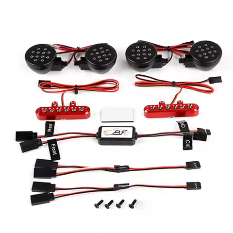 LED Front Lamp or Rear Light or Light Controller Kit or Power Switch for 1/5 Rc Car Hpi Rofun Baha R