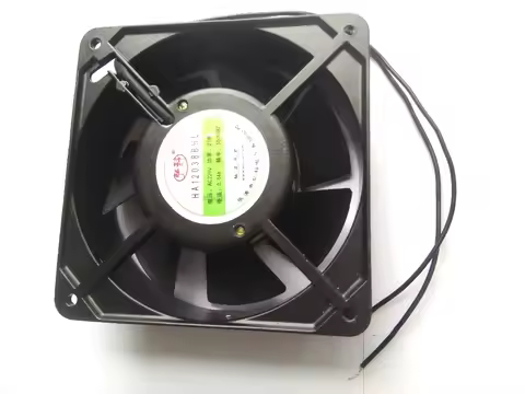 12038 Axial Fan Industrial Cabinet Distribution Box 120mm Cooling Fan 220V Silent Axial aluminum big