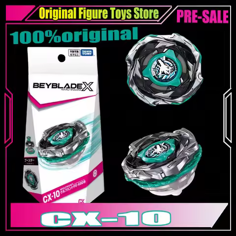 In Stock Original TAKARA TOMY Beyblade X CX-10 Booster Wolf Hunt F0-60DB Battle Beyblade X Series Ge