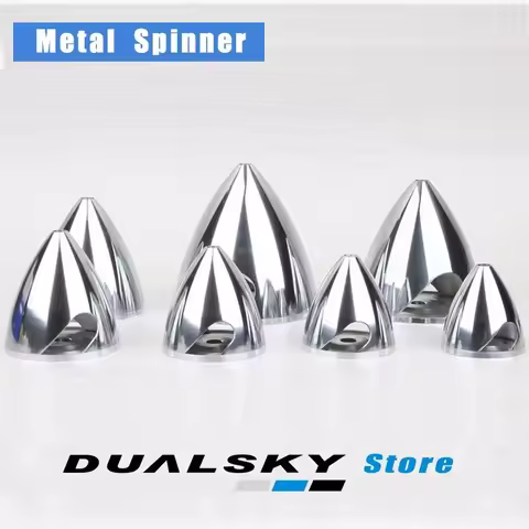 Metal Propeller Spinner / Aluminum Alloy 2 Blades Propeller Cover Fairing 38/45/51/57/64/70/76/82/89