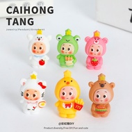 10PCS Small Cute Animal Star Baby Resin Charms for DIY(14-3)